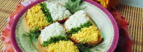 тосты с яйцом к празднику. Шаг 10