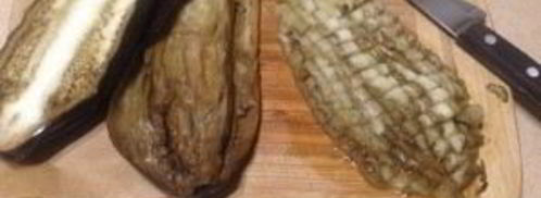 турецкая закуска из баклажанов. Шаг 4