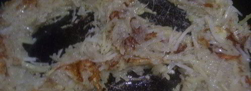 глазунья гнездышко. Шаг 4