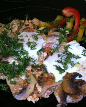 Яичница по-болгарски