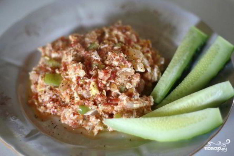 Рецепт яичницы по-турецки