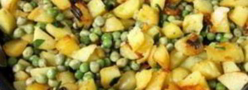 яичница с горошком. Шаг 8