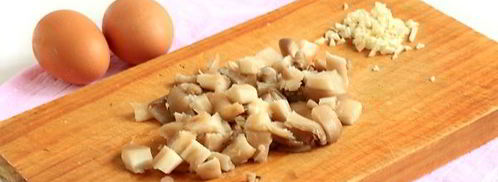 яичница с грибами. Шаг 4