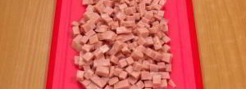 яичница с ветчиной и помидорами. Шаг 3