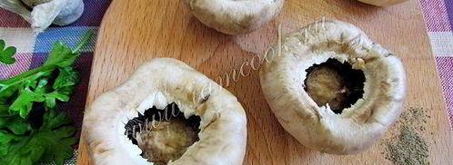 яичница в шампиньонах. Шаг 4