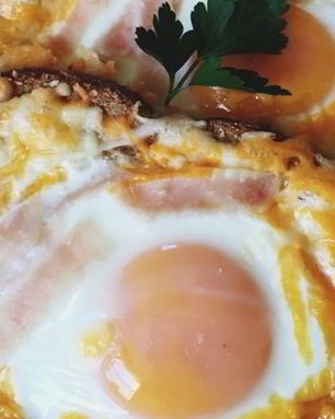 Яичница в тосте