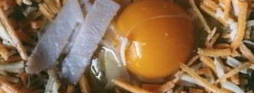 яичница в тосте. Шаг 4