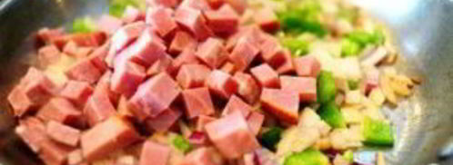 яичница восход солнца. Шаг 3