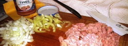 эмпанадас с тунцом и маринованным желтком. Шаг 3