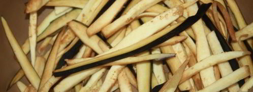 закуска баклажановая лапша в мультиварке. Шаг 3