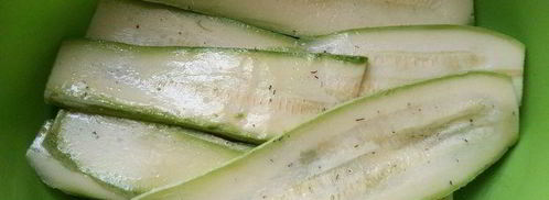 закуска из кабачков с рыбой на шпажках. Шаг 5