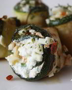 Закуска из цуккини с фетой