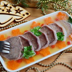 Закуска из языка