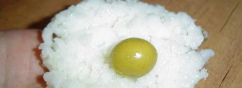 закуска в японском стиле черное и белое. Шаг 5