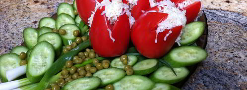 закуска весенние тюльпаны. Шаг 10