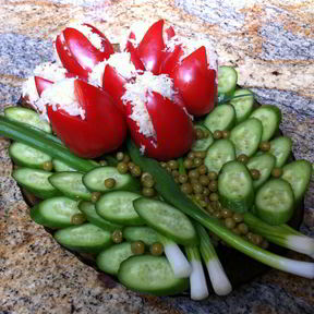 Закуски из сыра