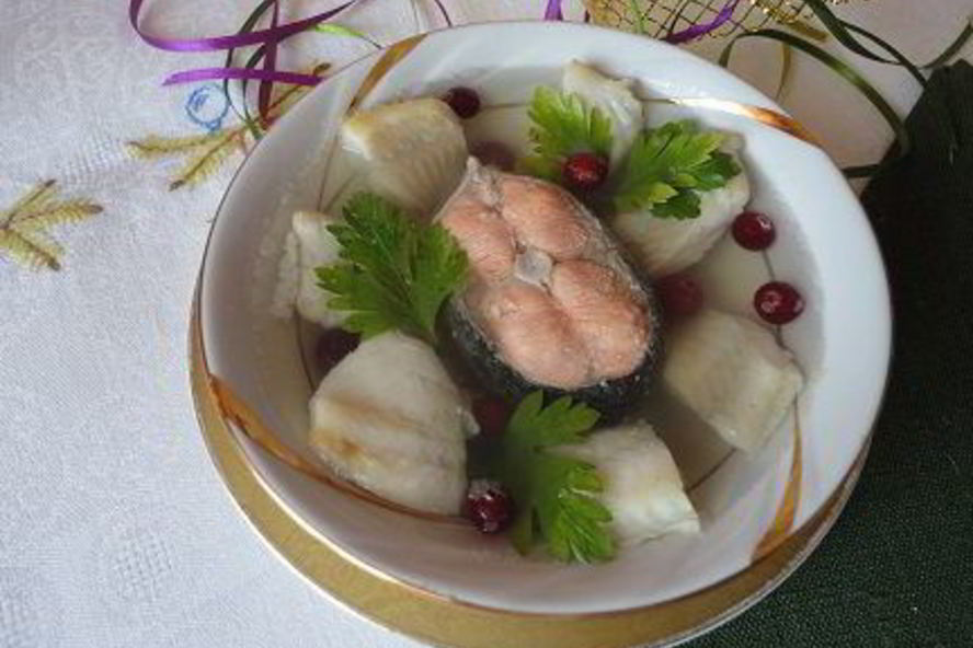 Рецепт заливного ассорти