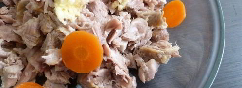 заливное из индейки с грибами. Шаг 5