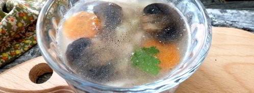 заливное из индейки с грибами. Шаг 8