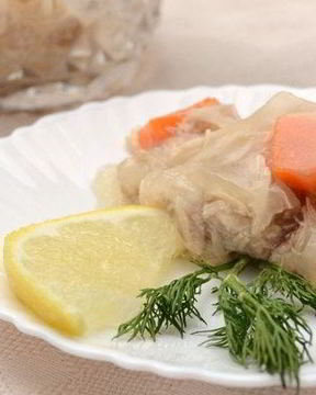 Заливное из курицы в мультиварке