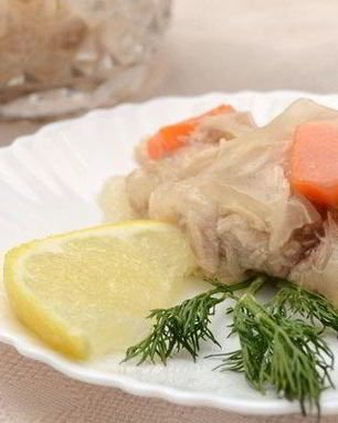 Заливное из курицы в мультиварке