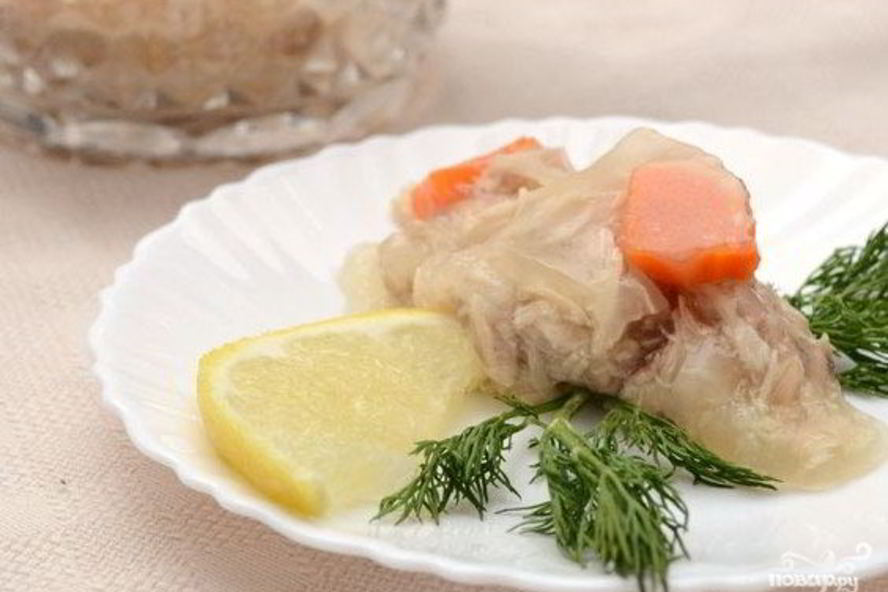 Рецепт заливного из курицы в мультиварке