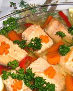 Заливное из рыбы в мультиварке