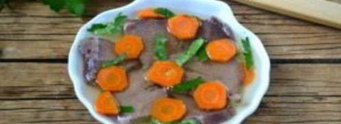 заливное из свиного языка. Шаг 7