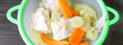 заливное из трески с желатином. Шаг 7