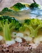 Заливное с брокколи