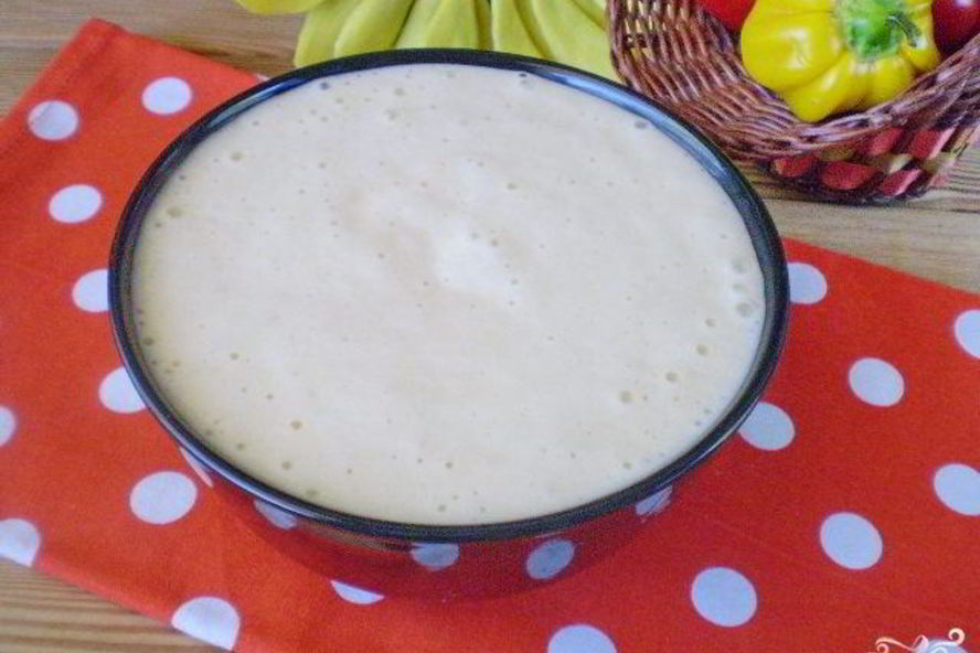 Рецепт заливного теста на кефире