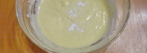 заливное тесто на кефире. Шаг 5