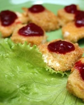 Жареный сыр Бри