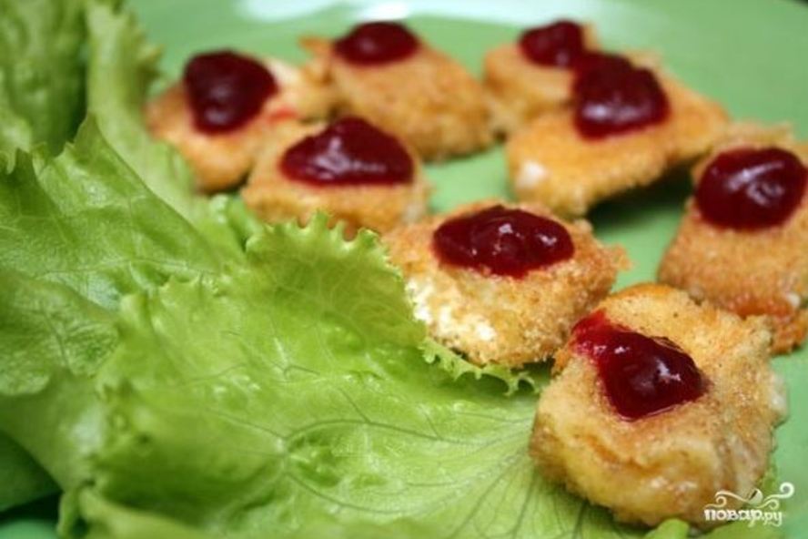 Рецепт жареного сыра бри