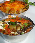 Баклажановый жульен