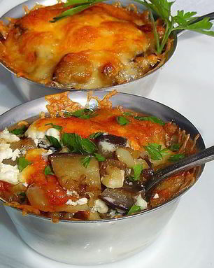 Баклажановый жульен