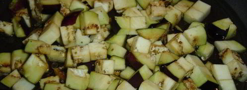 баклажановый жульен. Шаг 3