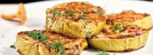 грибной жульен в кабачковых кокотницах. Шаг 10