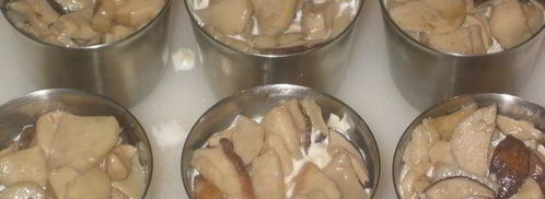 сливочный жульен из белых грибов без муки. Шаг 7