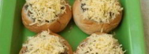 сытный жульен в булочке. Шаг 5