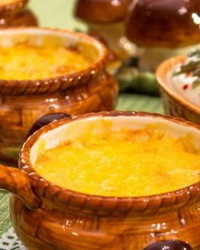 Жульен грибной с курицей