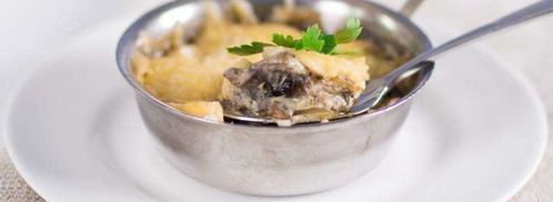 жульен из шампиньонов. Шаг 12