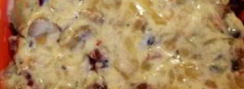 жульен с фаршем и грибами. Шаг 5