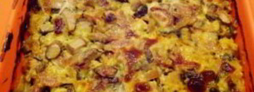 жульен с фаршем и грибами. Шаг 6