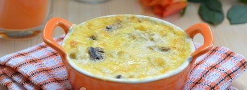 жульен с курицей и шампиньонами в духовке. Шаг 14