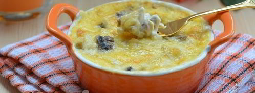 жульен с курицей и шампиньонами в духовке. Шаг 15