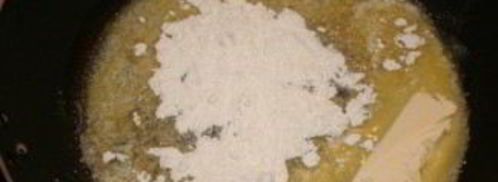 жульен со свининой и грибами. Шаг 7