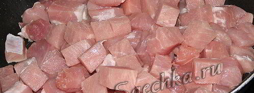 жульен со свининой. Шаг 4