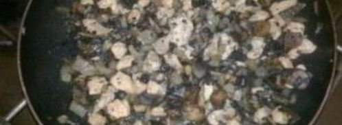 жульен в горшочках с картошкой. Шаг 5