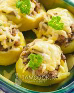 Жульен в картофеле